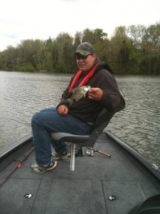 Brown Family crappie Fishing trip on their new Tracker boat